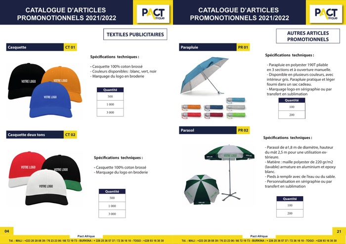 Catalogue Pact Afrique — page 4
