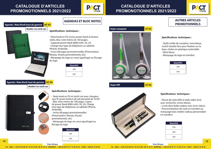 Catalogue Pact Afrique — page 10